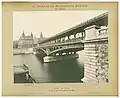 The new bridge over the Grand Bras, photographed in 1906