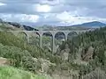 Recoumène viaduct, at Monastier-sur-Gazeille (1925)