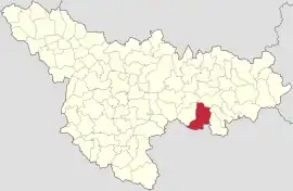 Location in Timiș County