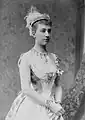 Crown Princess Victoria (later Queen Victoria) wears the ray diadem and a corsage brooch that now bears her name