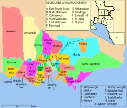         Districts 1859-1877