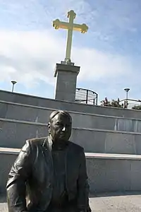 Duškov Vidikovac monument in Sremski Karlovci