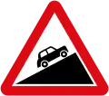 Steep ascent