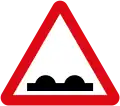 Uneven road