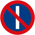 Parking prohibited on even days: the parking prohibition applies only on even days on the side of the road where the sign is located