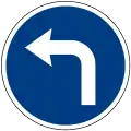 Turn left