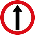 Straight ahead