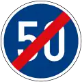 End of the minimum speed limit