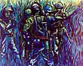 SEARCH FOR AMMO CACHE (11th CAV) by Robert T. Coleman, CAT VI, 1968