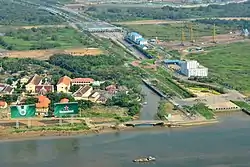 Thủ Thiêm viewed from Bitexco Financial Tower