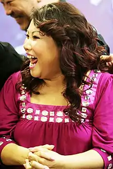 Black as a judge on Vietnam Idol in 2008