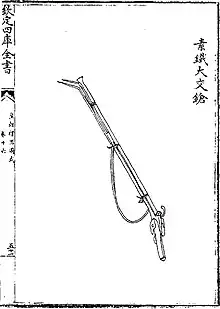 This Jiaozhi arquebus is similar to Java arquebus.