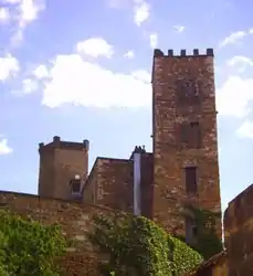 The towers of the old château of Vimy