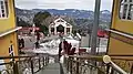 View from inside Tara Devi temple