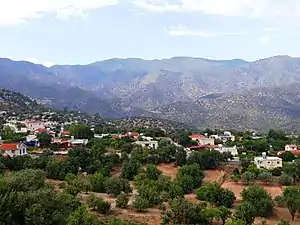 View of Mathikoloni Village Limassol Cyprus