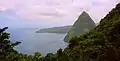 Petit Piton from Gros Piton