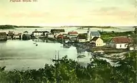 View of Popham Beach in 1906