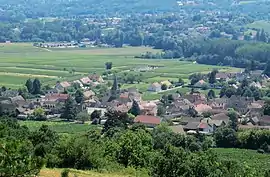 A general view of Saint-Martin-sous-Montaigu