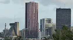 Skyline of the Plateau commune, in Abidjan