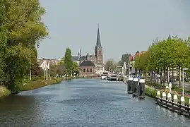 The Vliet entering Leidschendam