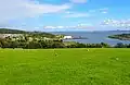 Forth View meadows from Whinny Hill Cres.