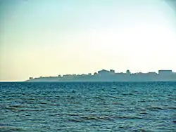 View to the Gulf of Odesa from the Cape Langeron