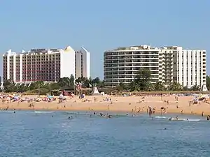 Marina beach in Vilamoura