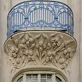 Detail of Hôtel Brion