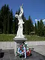 WWII liberation memorial in Kalinov