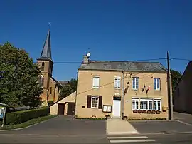 The town hall in Villers-le-Tilleul