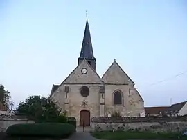 The church in Villers-sur-Coudun