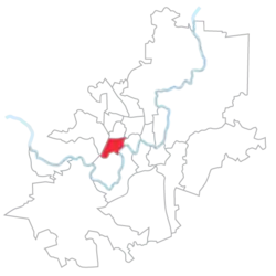 Location of Karoliniškės