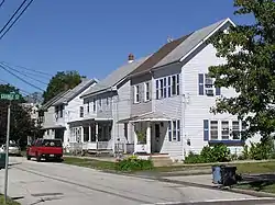 Historic houses on Plum Street