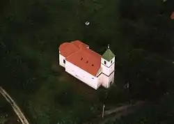 Vindornyalak - church from above