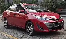 2019 Vios 1.5 G (Indonesia; first facelift)