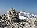 The arrival at Rifugio Visentin from the Creste trail.