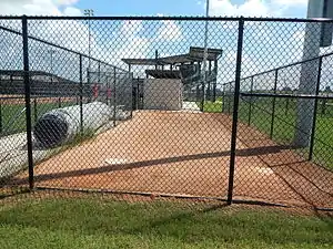 Visitor's bullpen