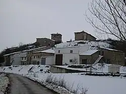 View of Carrias covered by snow, 2004