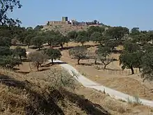 Castle of Noudar uphill