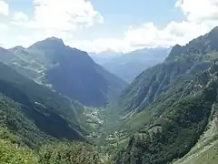 Valbondione, in the Park of the Bergamo Orobic Alps