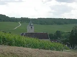 The church in Viviers-sur-Artaut