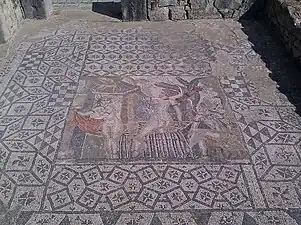 Mosaic of Diana in the House of Venus