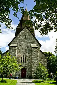 View of Voss Church