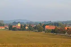 Vračovice as seen from Orlov