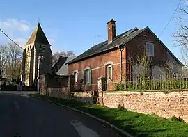 The church in Vraignes-en-Vermandois