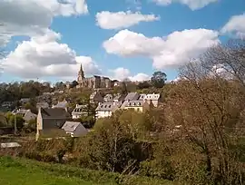 A general view of Lannion