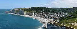 View of Étretat