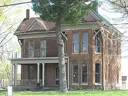 The W.W. Morris House, a historic site on State Line Road