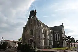 The church of Sainte-Marie-Madeleine, in Barbechat