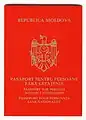 Moldovan Without Citizenship passport 1995